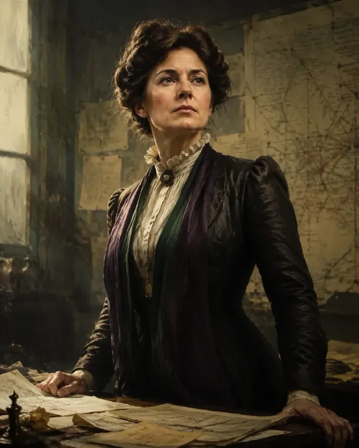 Emmeline Pankhurst character image