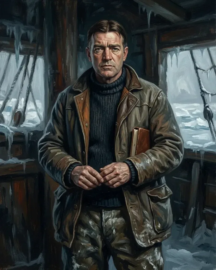 Ernest Shackleton imagen de personaje