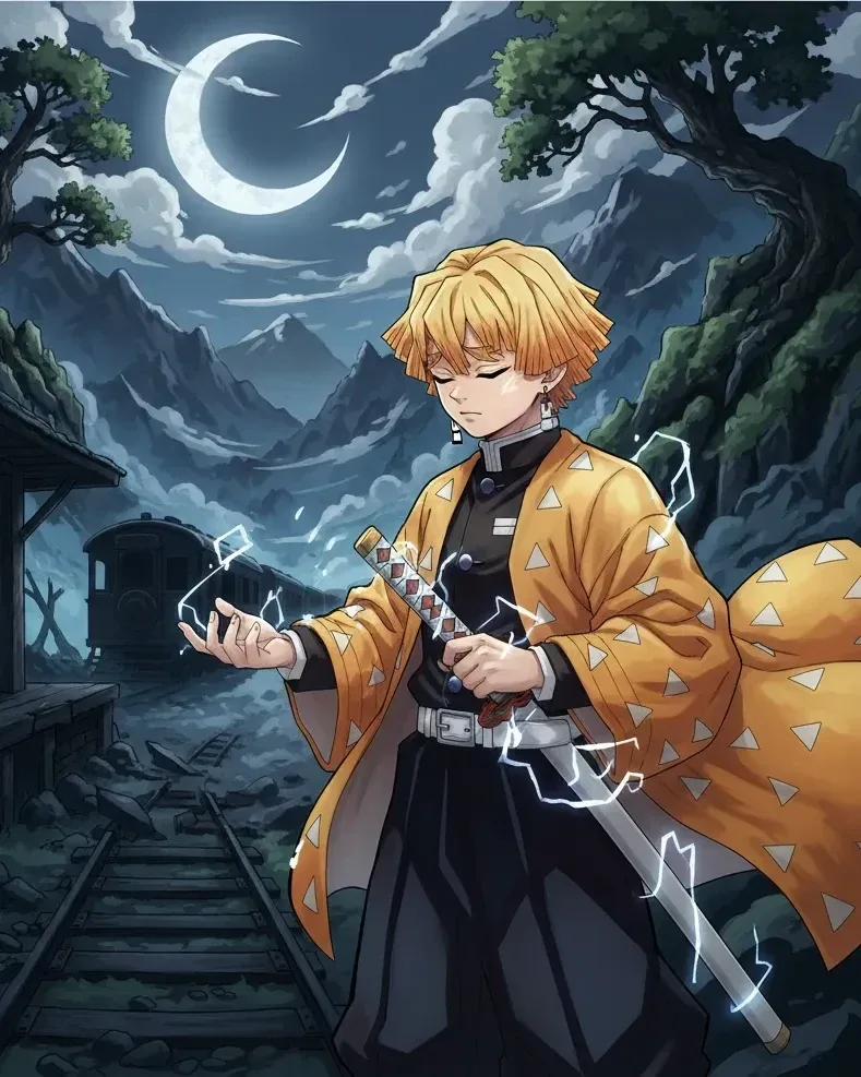 Zenitsu Agatsuma imagen de personaje