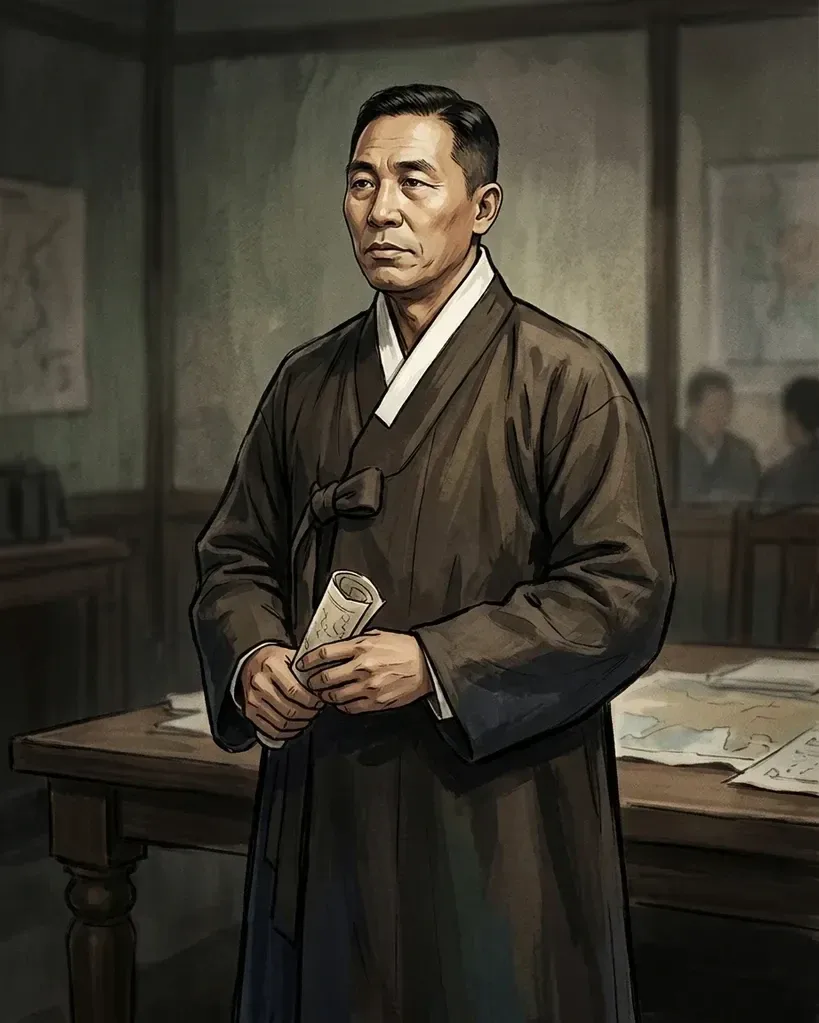 Kim Gu imagen de personaje