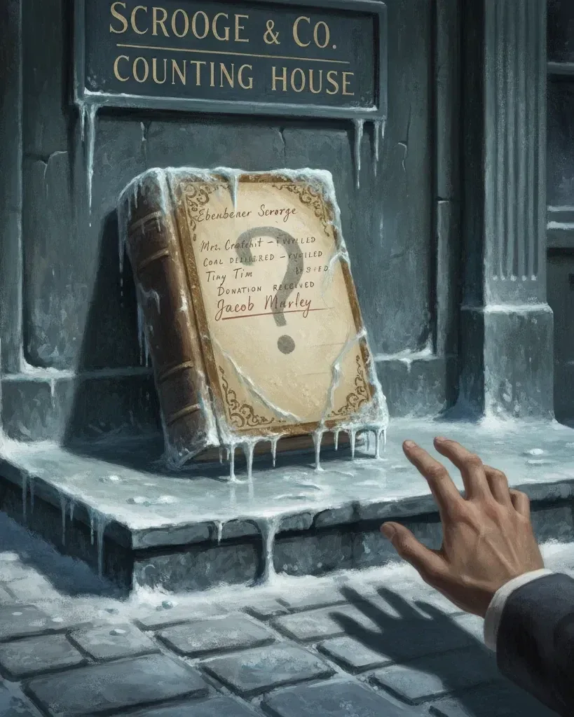 A Christmas Carol: The Frozen Charity Book cover image