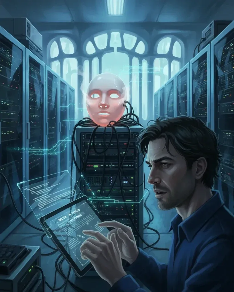 白面具