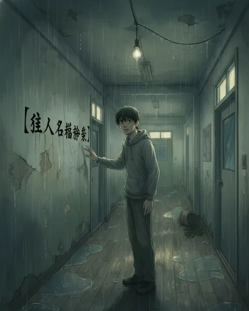 雨栖庄四楼·不湿的雨字